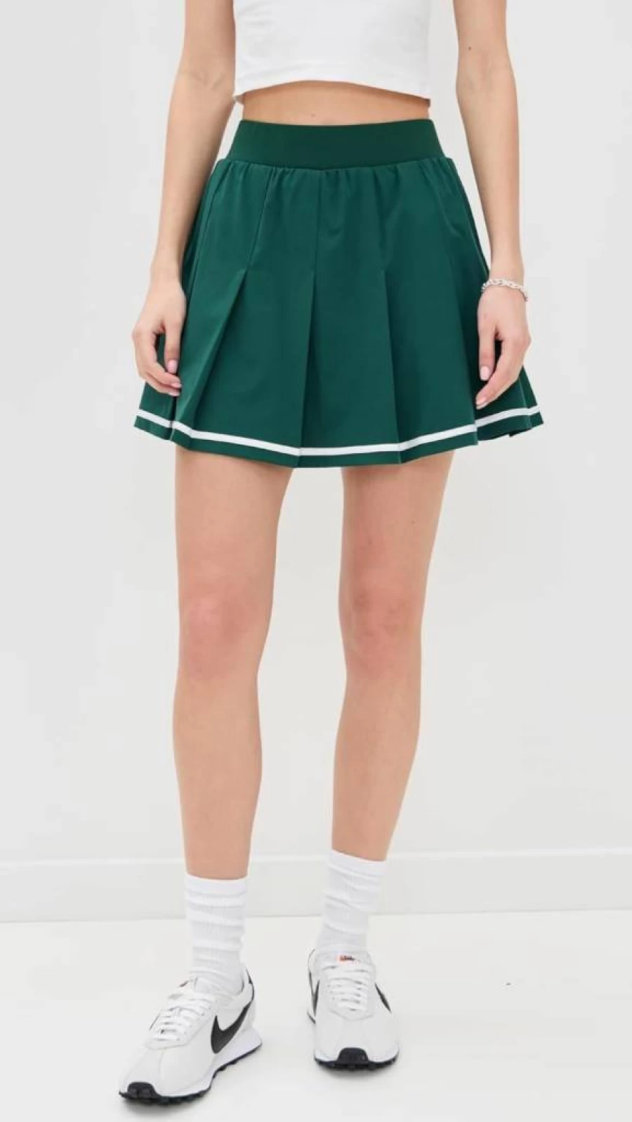 Varley Women's Clarendon 2.0 High Rise Skort - 16" Length Athletic Tennis Skirt with Shorts