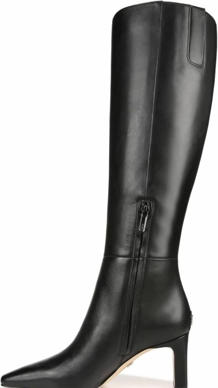 Sam Edelman Women's Sylvia Knee High Boots | Leather Riding Boots for Women | Fashionable Knee-High Boots