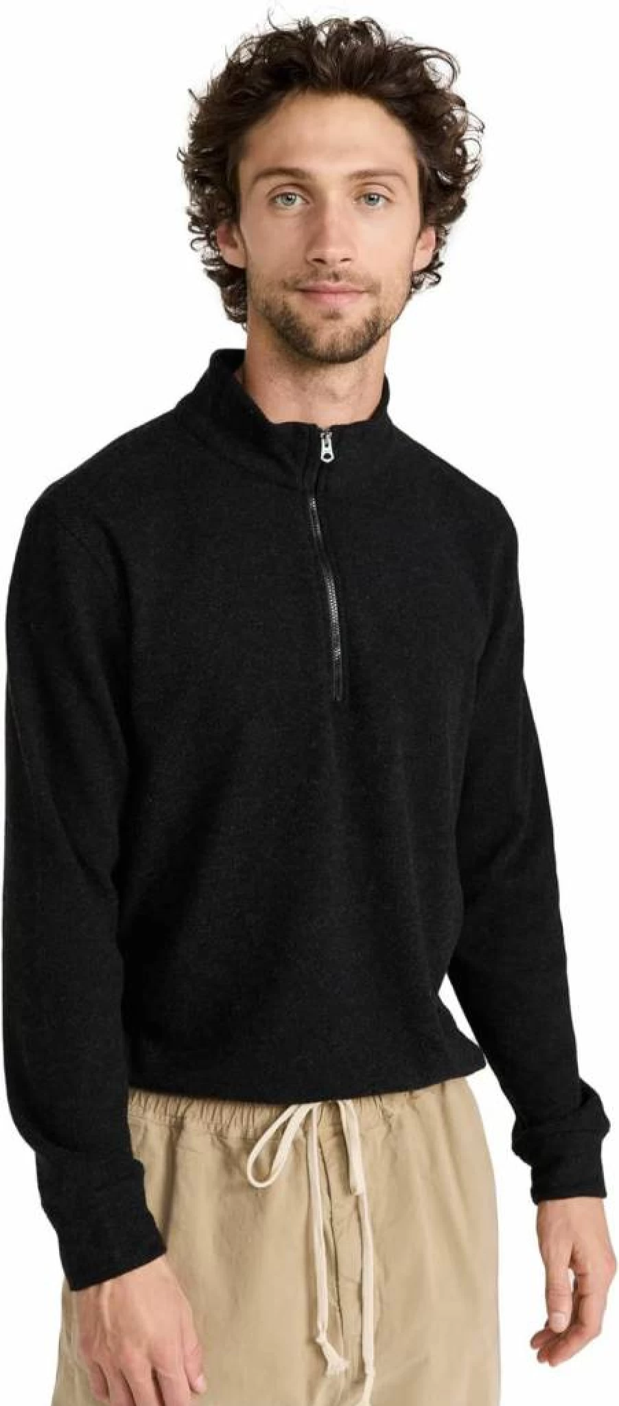 Faherty Men's Legend Quarter Zip Sweater Pullover - Lightweight Knit Top for Casual Wear