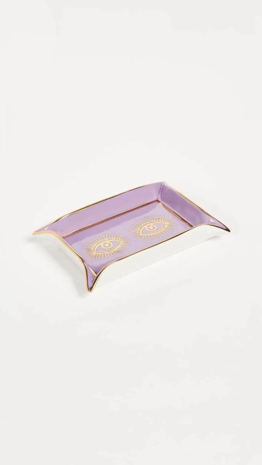 Jonathan Adler Eyes Decorative Valet Tray - Stylish Catchall Dish for Jewelry & Essentials