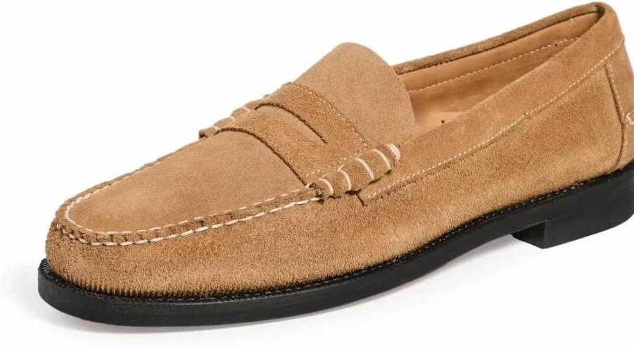 Sebago Men's Classic Dan Boat Shoes Genuine Suede Loafers Slip-On Comfort Casual
