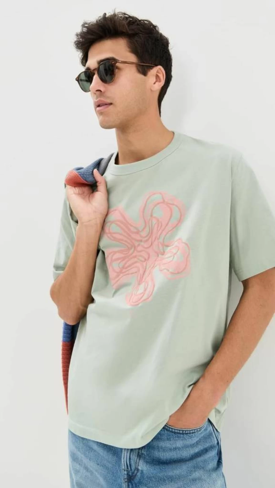 Paul Smith Men's Yukka Cotton T-Shirt - Classic Fit Casual Tee