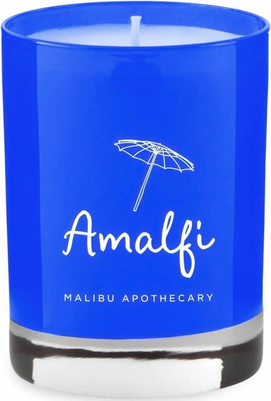 Malibu Apothecary Arugula Basil Scented Candle with Cinnamon & Clove Notes for Home Fragrance