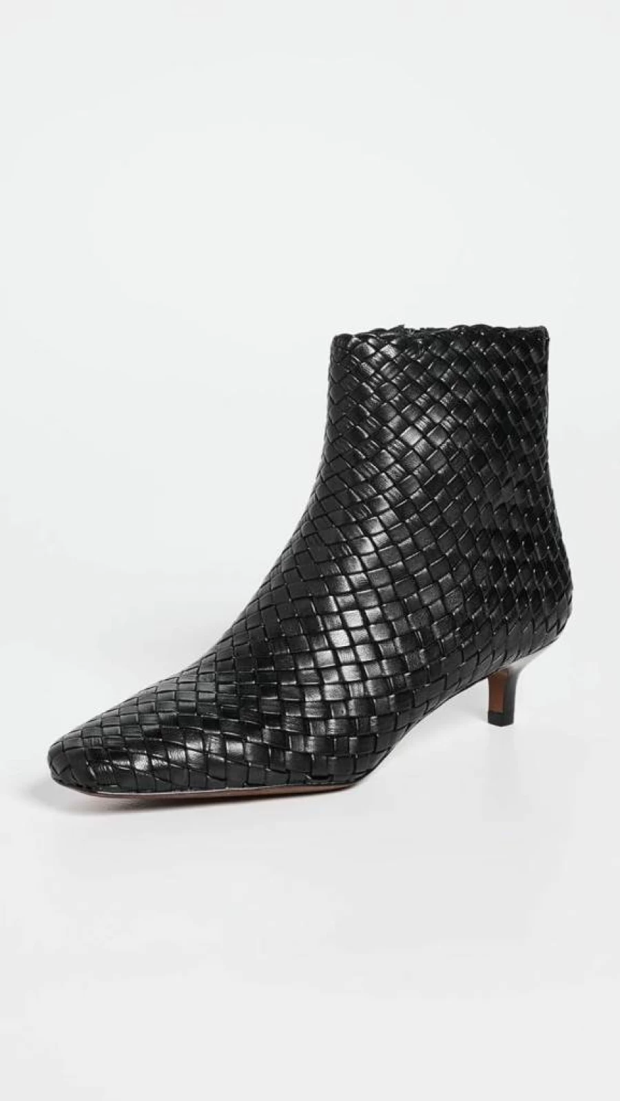 Loeffler Randall Marcella Women's Leather Ankle Boots – Stylish Skinny Heel Booties for Fashion