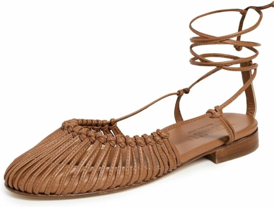 Hereu Women's Mantera Leather Flats - Comfortable Spanish Designer Loafers