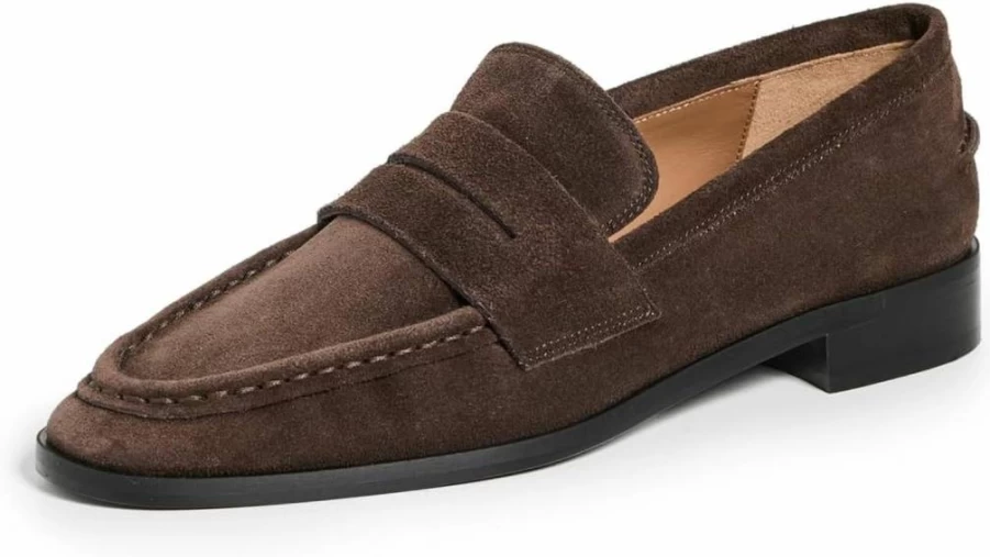 ATP Atelier Women's Black Nappa Leather Airola Ballet Flats