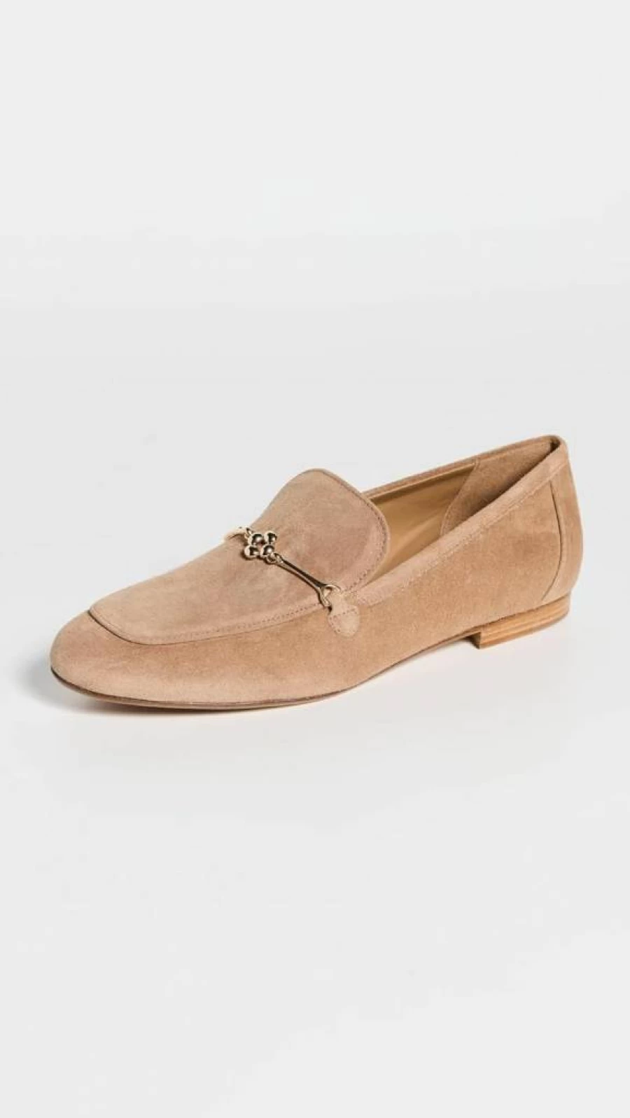 Larroude Women's Katherine Leather Loafers – Classic Comfortable Slip-On Shoes for Everyday Style
