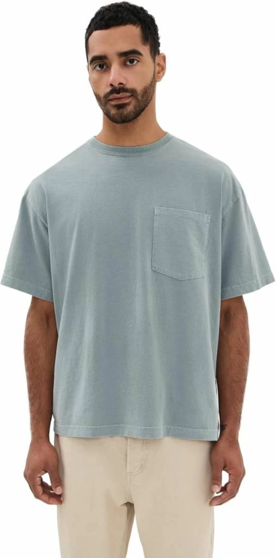 ASHER Men's Ethan Short Sleeve T-Shirt - Classic Fit Casual Tee for Men
