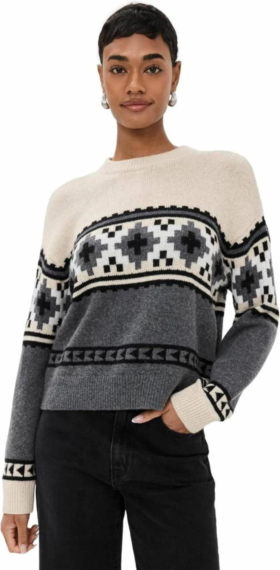Rails Women's Emma Sweater - Soft Knit Pullover for Women | Cozy Casual Crewneck Top