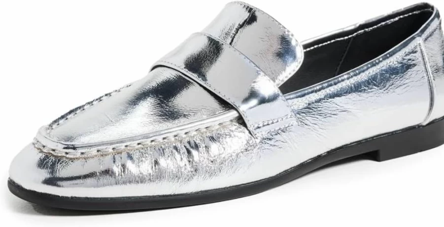 Black Suede Studio Women's Arrow Flats - Stylish Suede Ballet Flat Shoes for Women