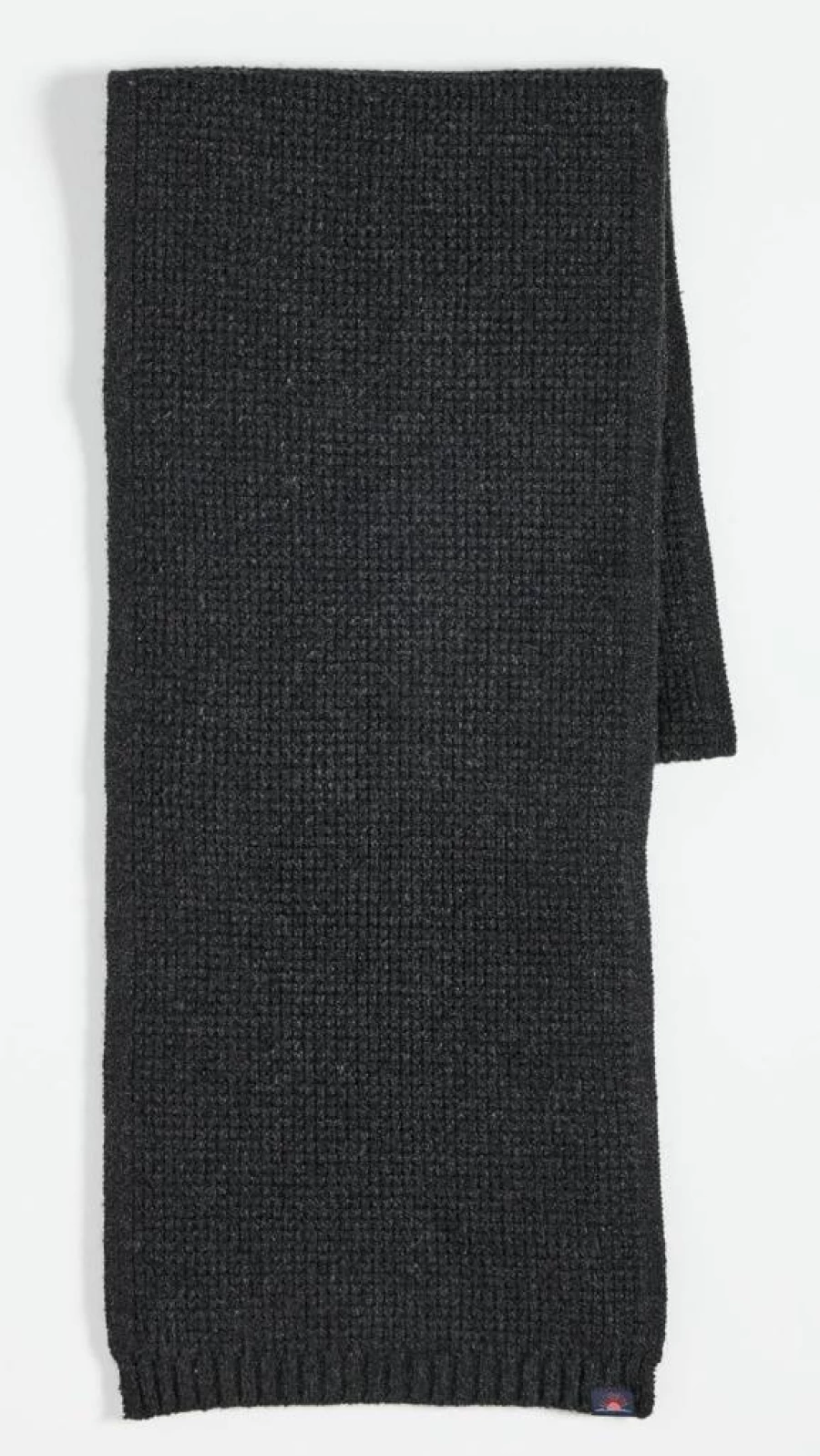 Faherty Men's Jackson Waffle Knit Scarf - Soft Winter Accessory for Men