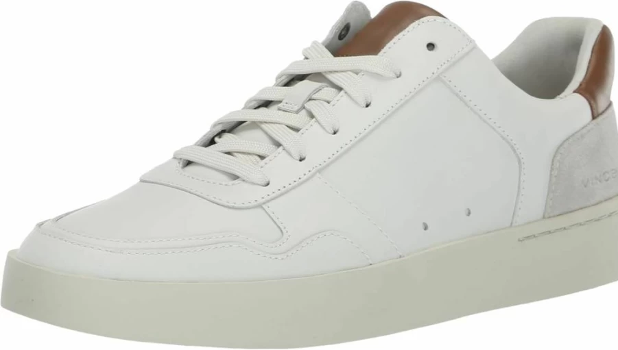 Vince Men's Peyton Leather Sneakers - Premium Casual Shoes for Men