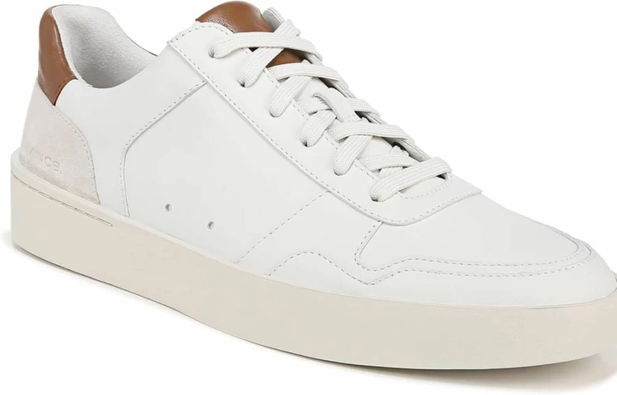 Vince Men's Peyton Leather Sneakers - Premium Casual Shoes for Men