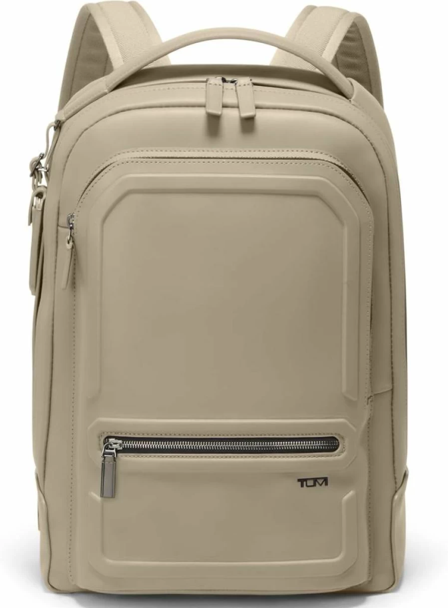 TUMI Harrison Bradner 14-Inch Laptop Backpack for Women & Men - Durable Limestone Business & Travel Backpack