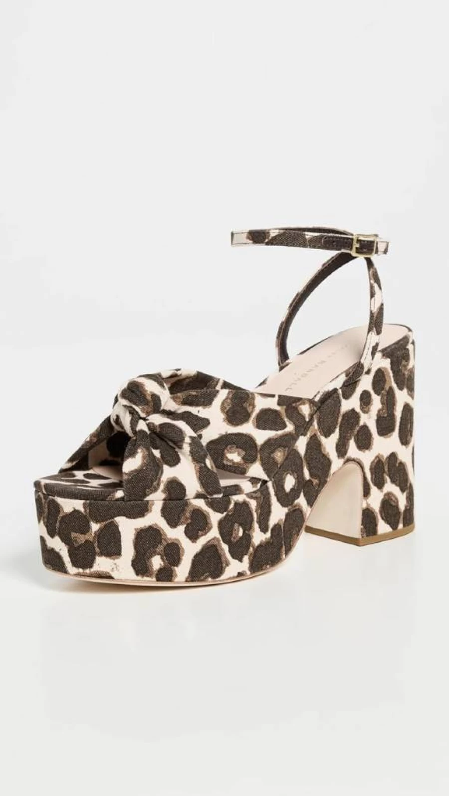Loeffler Randall Women's Chunky Platform Sandals – Trendy Comfortable High Heel Summer Shoes