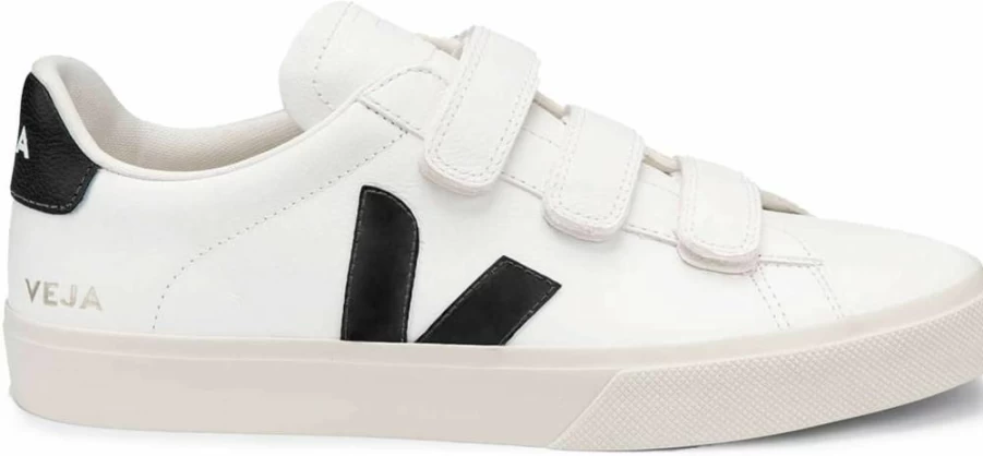 Veja Women's Recife Logo Sneakers - Sustainable Leather Casual Shoes for Women