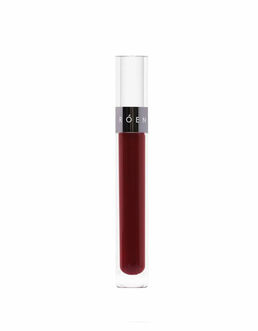 Roen Kiss My Liquid Lip Balm - Vegan, Cruelty-Free Clean Beauty in Deep Berry Shade Scout