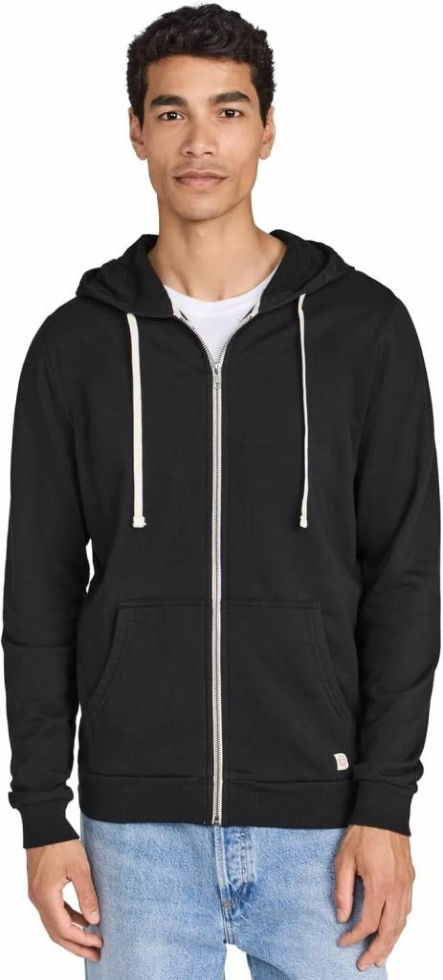 Marine Layer Men's Afternoon Full Zip Hoodie - Lightweight Casual Jacket for Everyday Wear