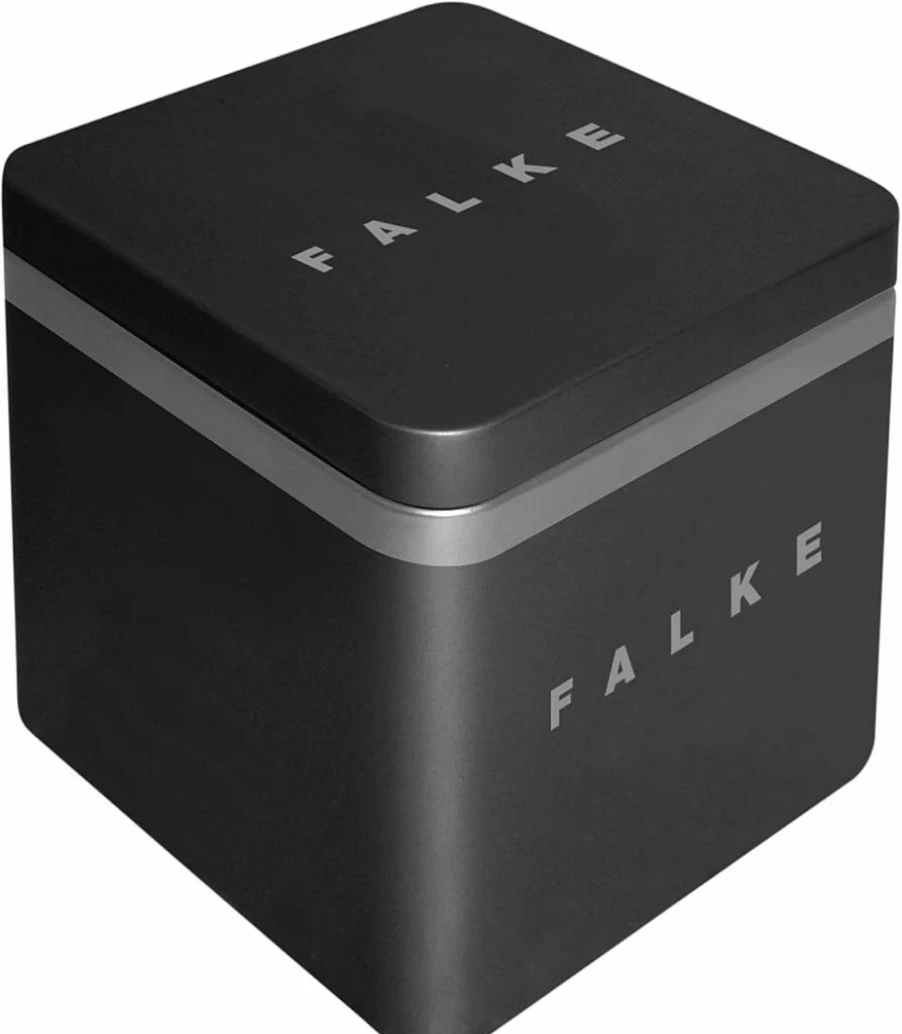 FALKE Men's Cotton Crew Socks 3-Pack - Breathable Comfort for Everyday Wear