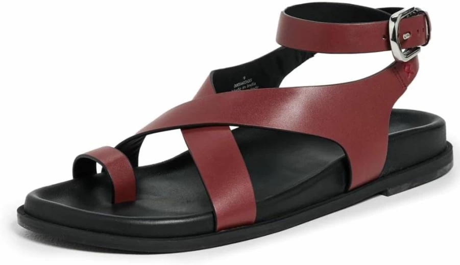 Free Women's Anya Criss-Cross Footbed Sandals by Free People - Comfortable & Stylish Summer Footwear