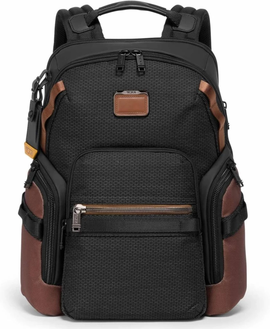 TUMI Alpha Bravo Navigation Backpack - Durable Travel Backpack for Men & Women - Fits 15 Inch Laptop - Water-Resistant Daypack for Work & Commute