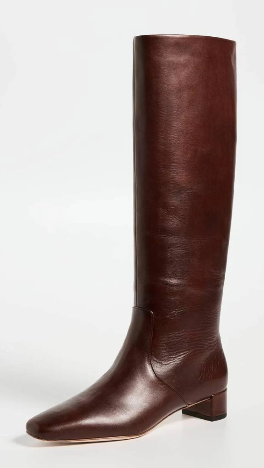 Loeffler Randall Indy Low Heel Knee High Boots for Women | Leather Tall Boots