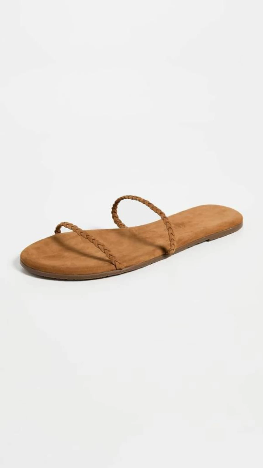 TKEES Women's Gemma Braided Flat Sandals – Comfortable & Stylish Summer Footwear