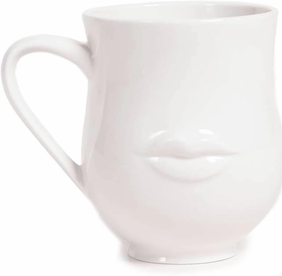 Jonathan Adler Mr. & Mrs. Muse Ceramic Coffee Mug - Designer Couple Gift