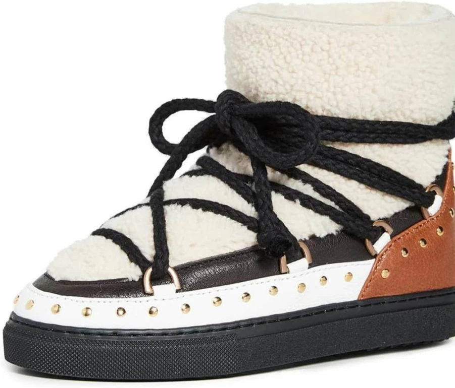 INUIKII Women's Curly Rock Sneakers - Stylish & Comfortable Casual Shoes for Women