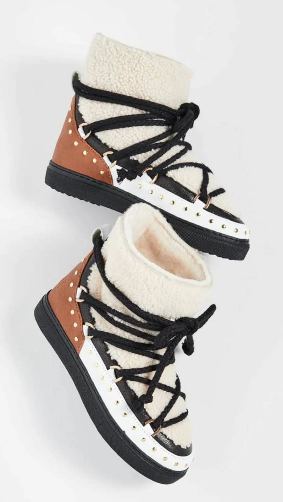 INUIKII Women's Curly Rock Sneakers - Stylish & Comfortable Casual Shoes for Women