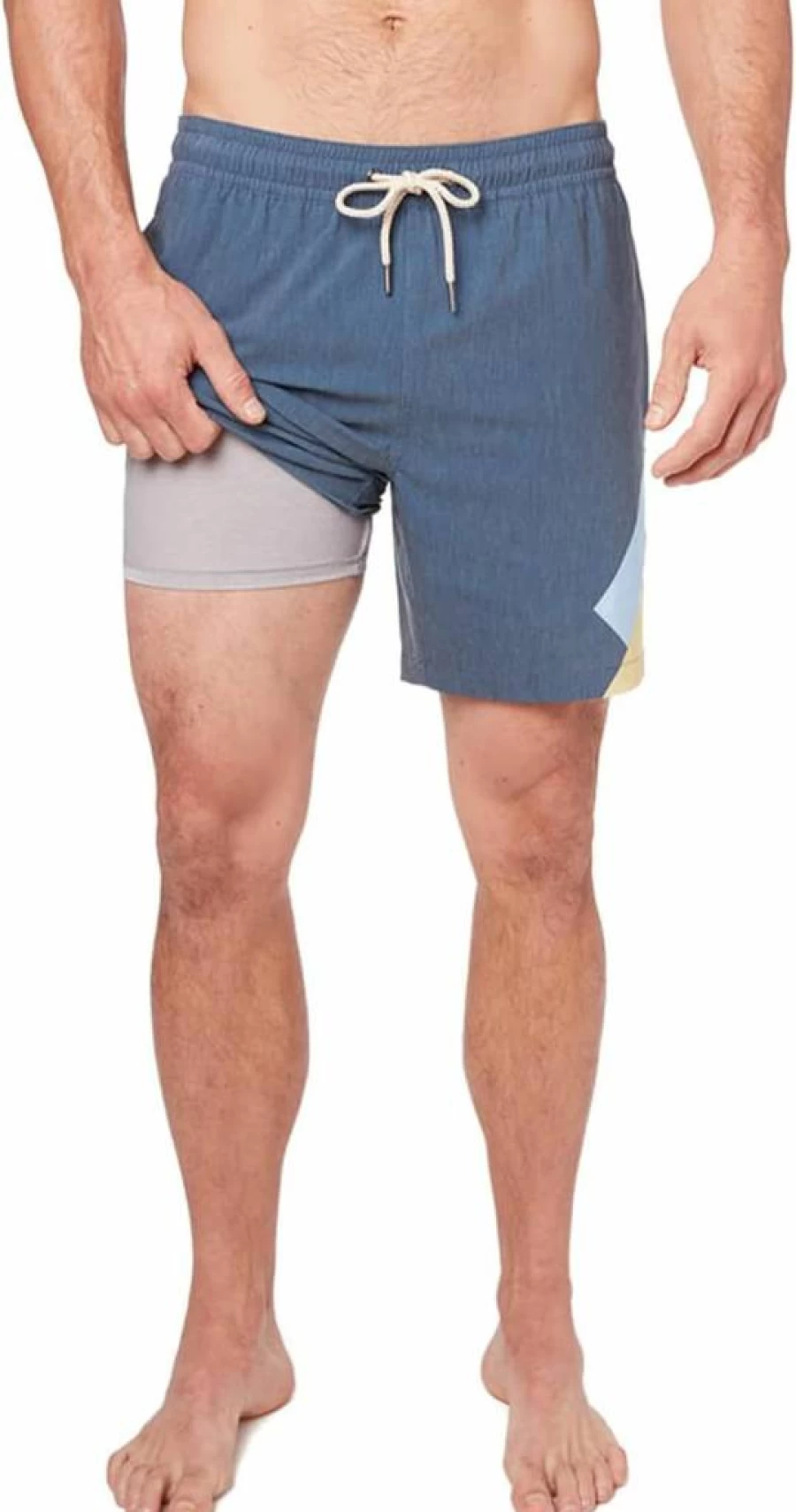 Fair Harbor Men's Bayberry Swim Trunks 7-Inch Inseam Anti-Chafe Lined Quick-Dry Classic Fit Beach Shorts