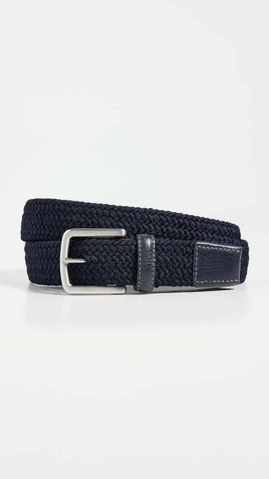 Faherty Men's Stretch Woven Belt - Comfortable & Stylish Casual Wear Belt for Men