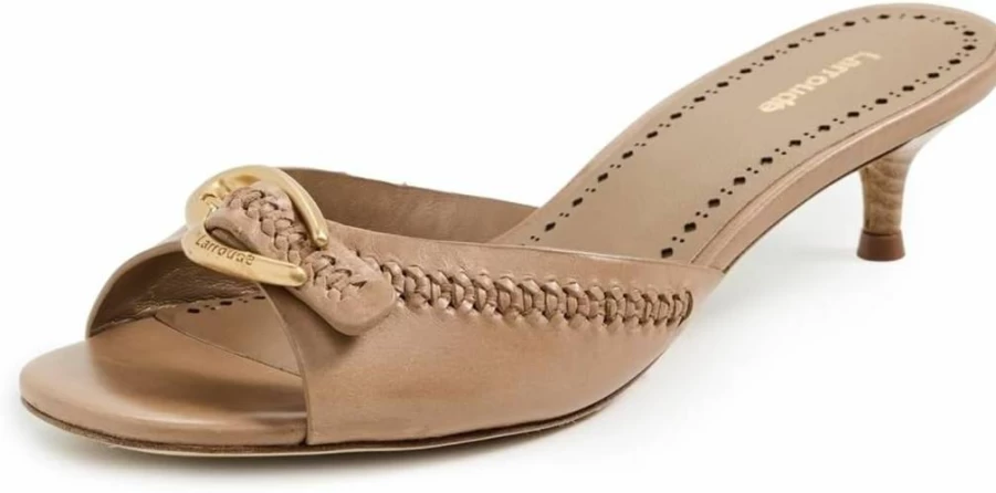 Larroude Women's Verona Mules | Slip-On Loafers | Comfortable Casual Shoes