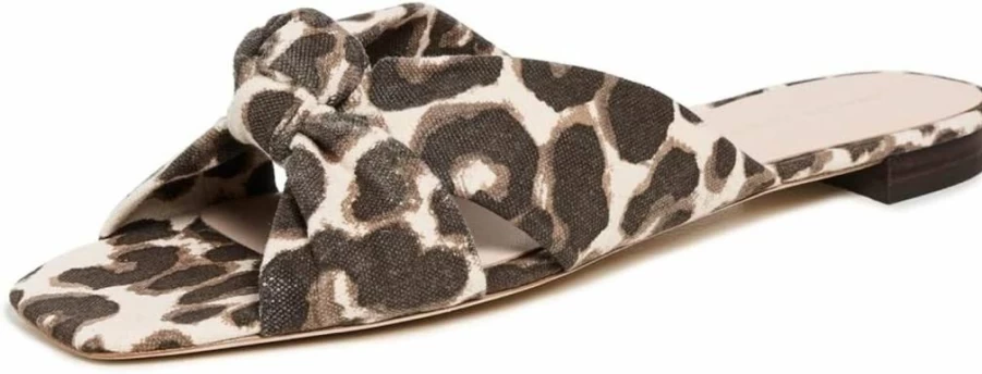 Loeffler Randall Claudette Women's Flat Sandals | Knot Detail | Mignon Style