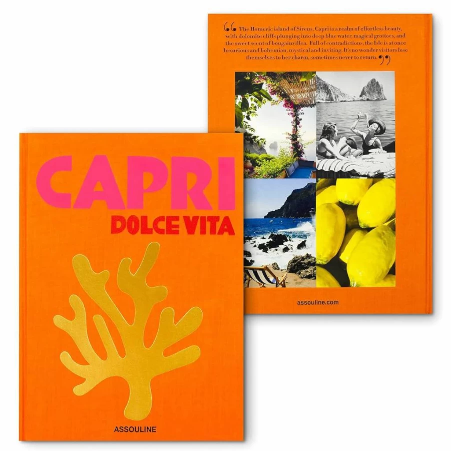 Amazon Capri Dolce Vita - Luxury Travel Coffee Table Book by Assouline