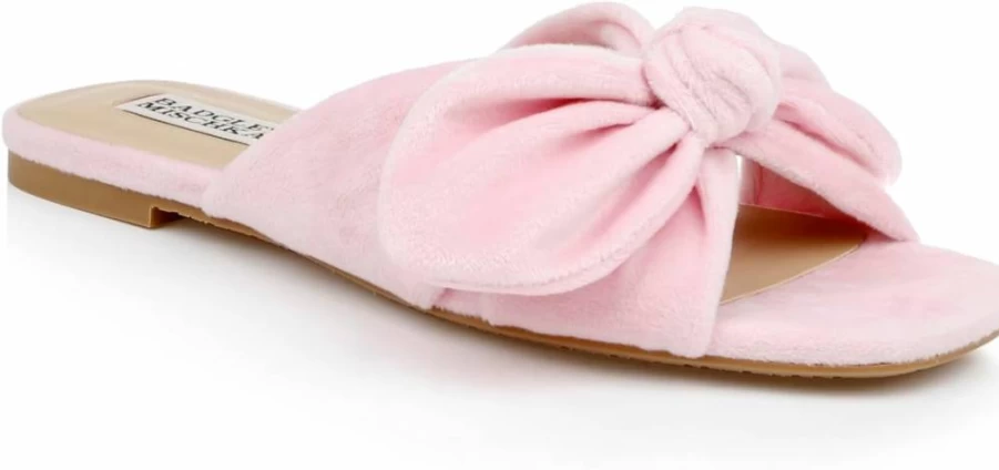 Badgley Mischka Women's Darla Slide Sandal - Elegant Comfortable Summer Footwear