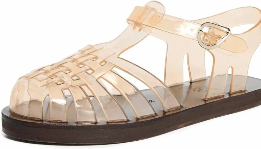 Ancient Greek Sandals Women's Homeria Jelly Gladiator Sandals