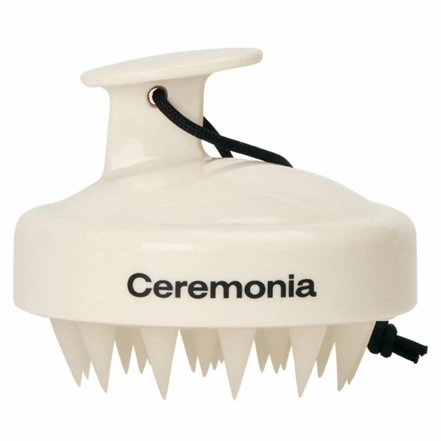 Ceremonia Scalp Massager – Handheld Hair Growth Stimulator for Exfoliation, Flake Control & Improved Blood Circulation