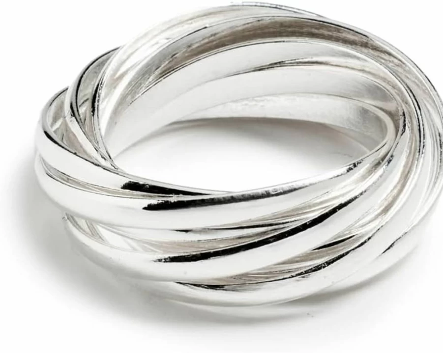 SHASHI Women's Vera Statement Ring - Sterling Silver Fashion Jewelry for Women