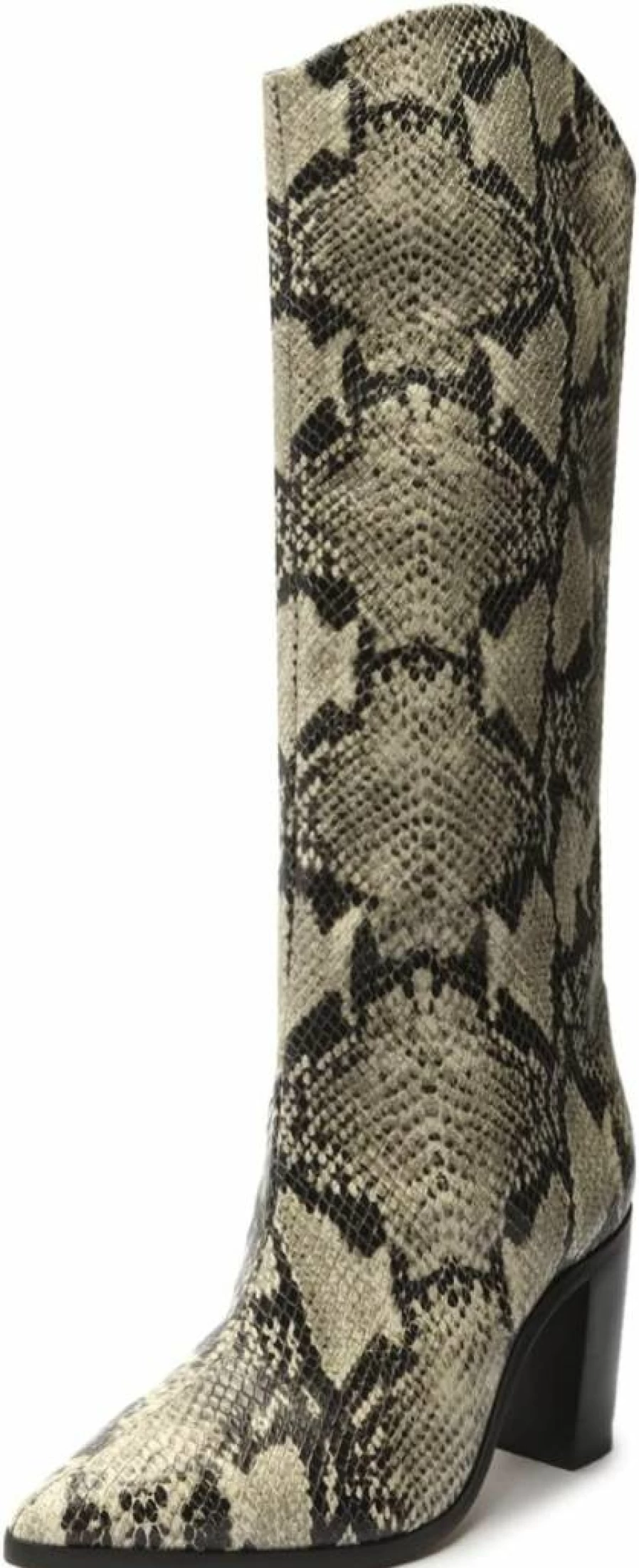 SCHUTZ Maryana Block Heel Boots for Women - Chunky Heel Ankle Boots