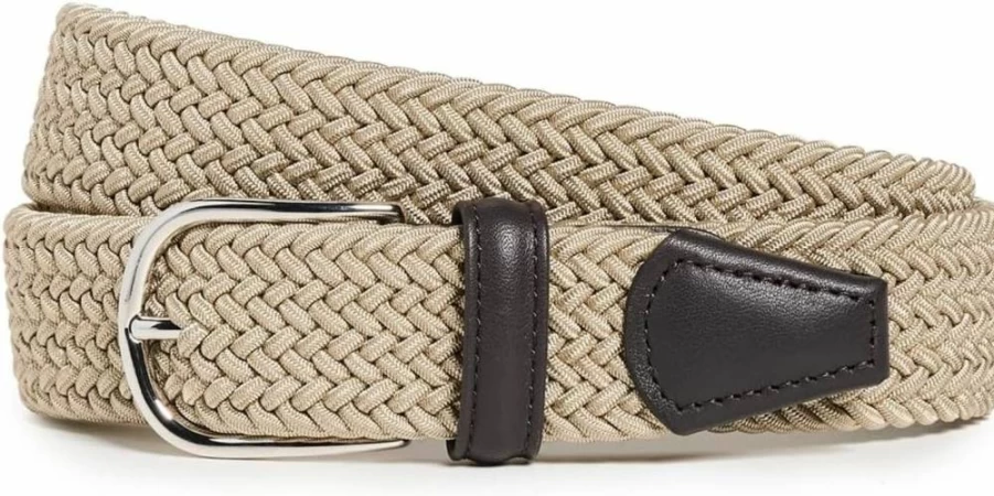 Anderson's Men's Casual Nylon Woven Belt - Adjustable Strap with Durable Buckle for Everyday Wear