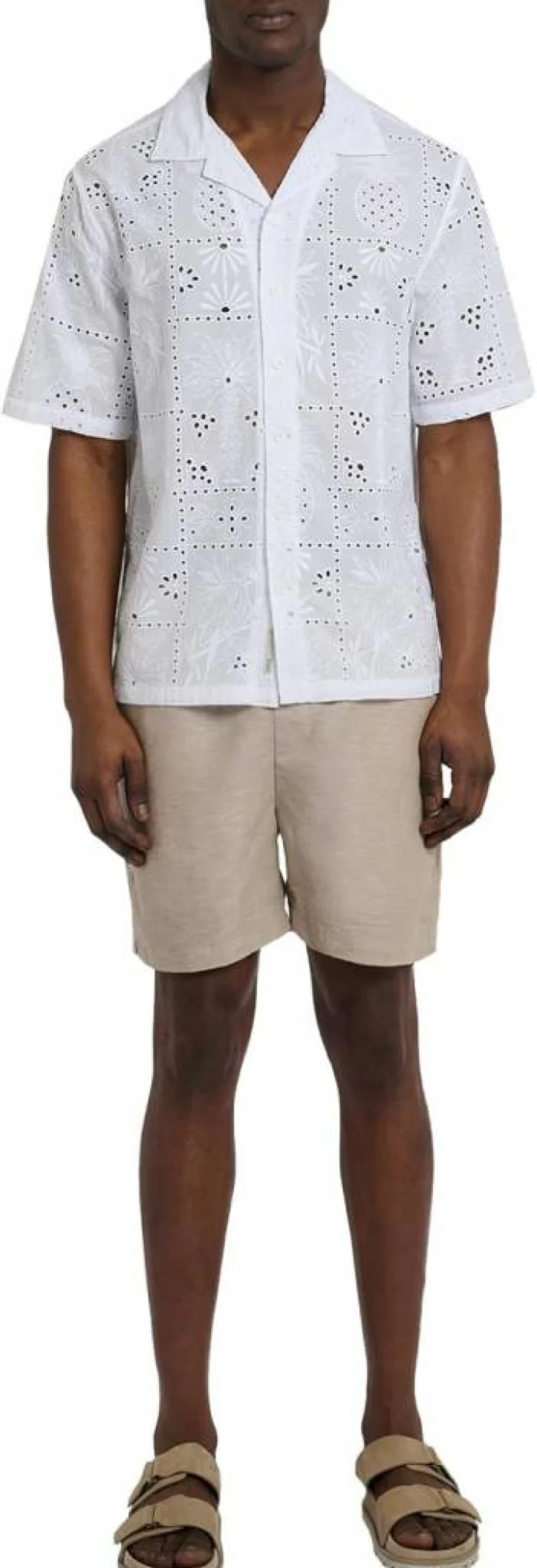 Onia Men's 6" Air Linen Pull-On Shorts - Breathable Summer Casual Shorts for Men