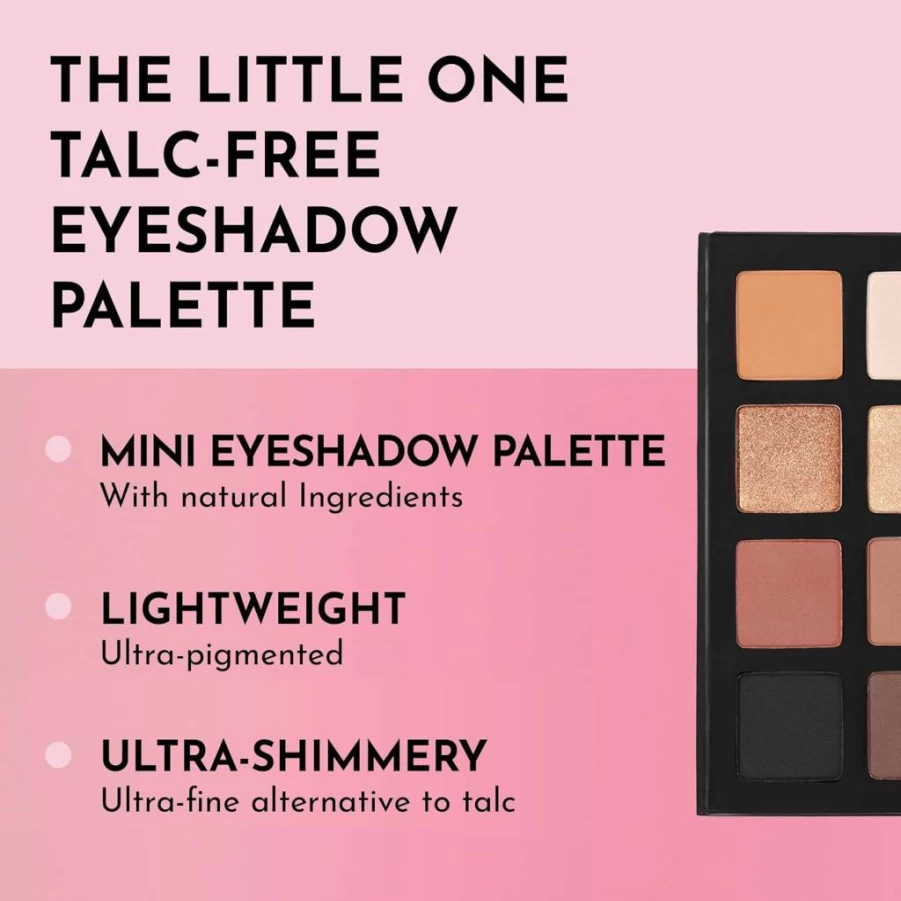 LAWLESS The Little One Eyeshadow Palette - Black, Single Compact, Vegan & Cruelty-Free Makeup