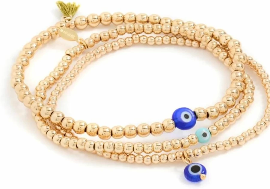 SHASHI Women's Lapis Lazuli Bracelet – Blue Stone Beaded Jewelry for Women