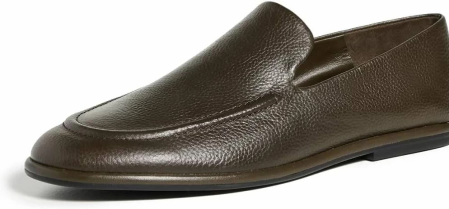 Vince Men's Classic Leather Loafers – Premium Comfort & Style for Men