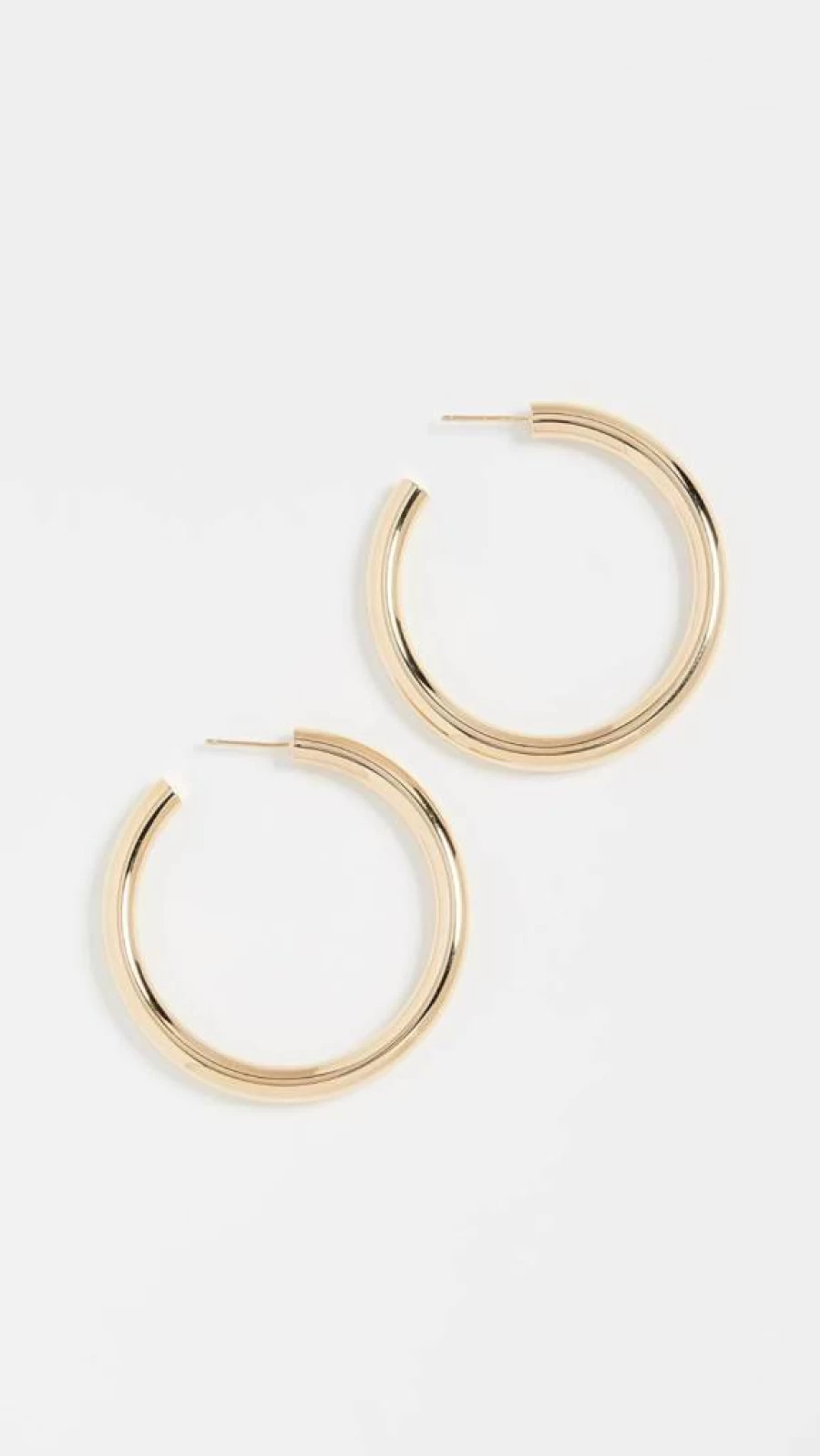 Jennifer Zeuner Medium Hoop Earrings for Women - Sterling Silver Huggie Hoops, Minimalist Jewelry Gift