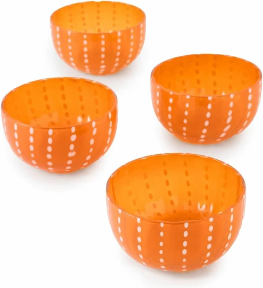 Zafferano Perle 4-Piece Decorative Bowl Set for Women - Elegant Tableware Collection