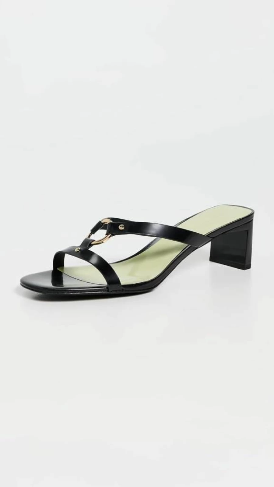 Tory Burch Women's Heeled Sandals - Elegant Ring Detail Dress Sandals for Women