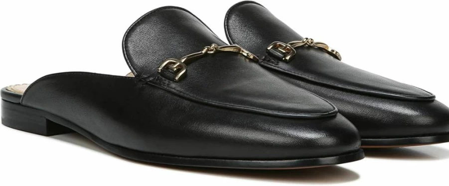 Sam Edelman Women's Linnie Bit Mule Slip-On Shoes – Comfortable & Stylish Loafers for Women