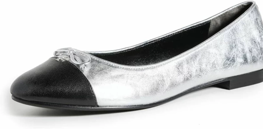 Tory Burch Women's Bow Ballet Flats | Classic Comfortable Flat Shoes for Women | Elegant Bow Detail | Tory Burch Official Collection